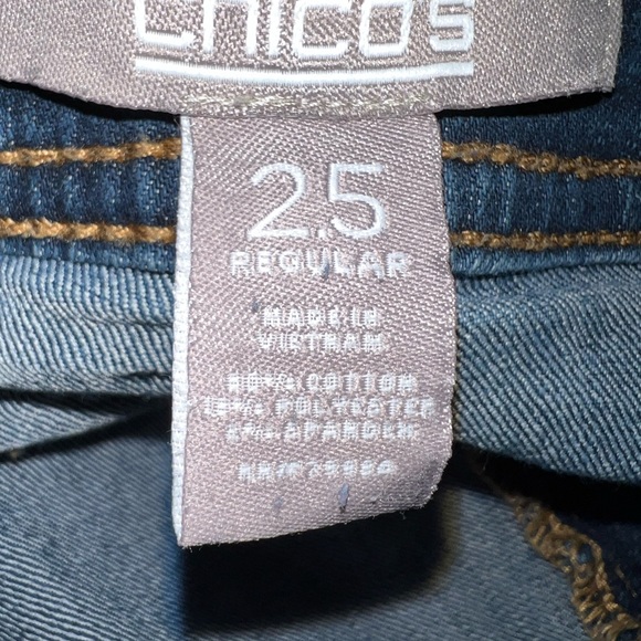 Chico’s High Waist Straight Leg Jeans - Picture 7 of 9